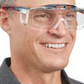 Deluxe OTG Safety Glasses - Clear Lens