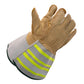 Deluxe Linesman Glove w/6" Reflective Cuff no lining