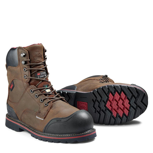 Kodiak Widebody Men's 8" Composite Toe 600g Insulated Waterproof Work Boot KD0A8353DBX