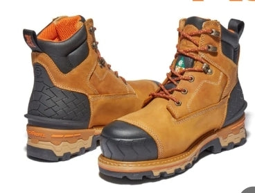 Timberland PRO Boondock Men's 6" Waterproof Composite Toe Safety Boot - Wheat