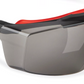 Deluxe OTG Safety Glasses - Smoke Lens