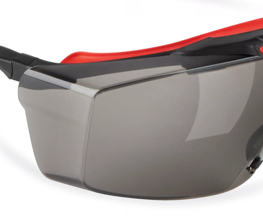 Deluxe OTG Safety Glasses - Smoke Lens