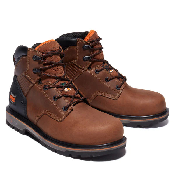 Timberland PRO Ballast mens 6" Composite Toe Work Boot- Brown