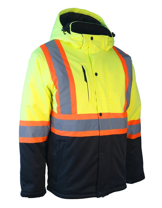 Hi Vis Softshell Winter Safety Jacket