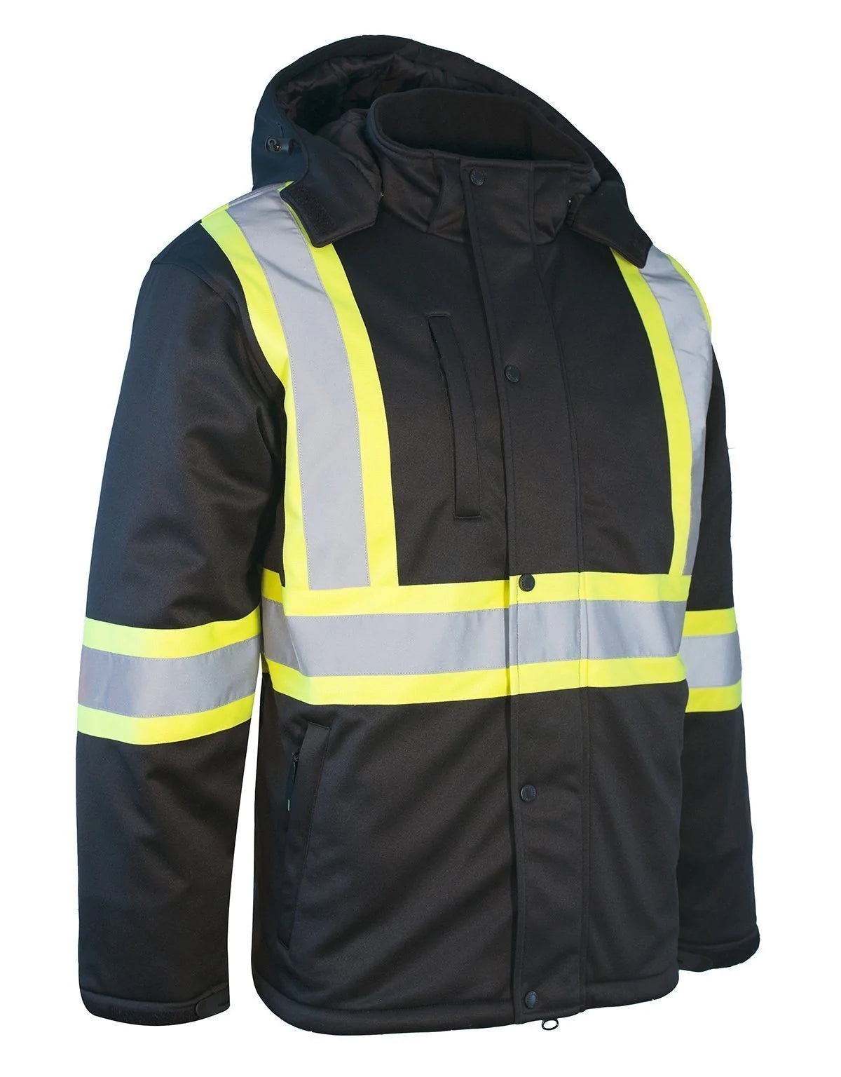 Hi Vis Softshell Winter Safety Jacket